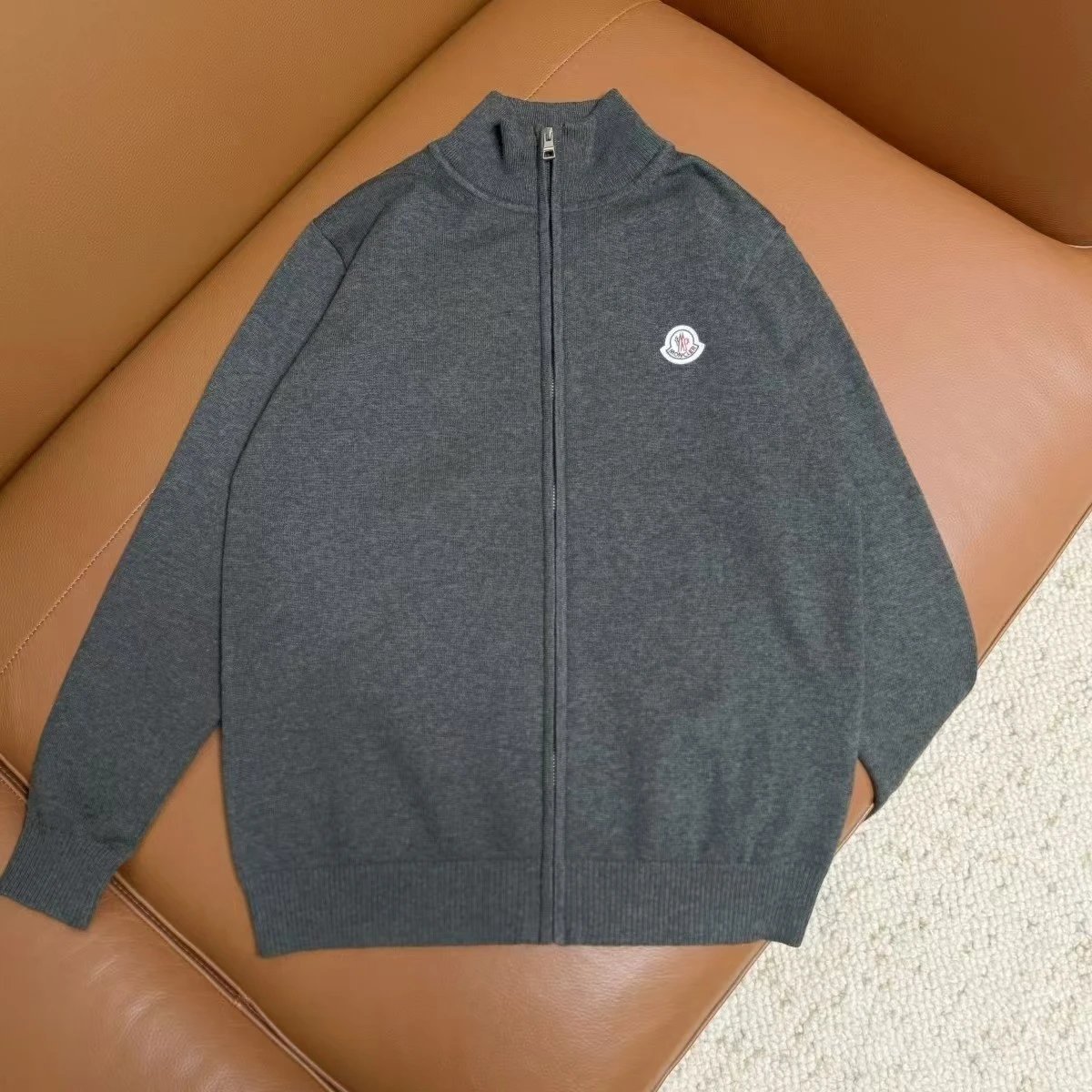 Polo Ralph Lauren Knitwear Full-Zip Mock-Neck Knit Sweater — WXMMJ-05
