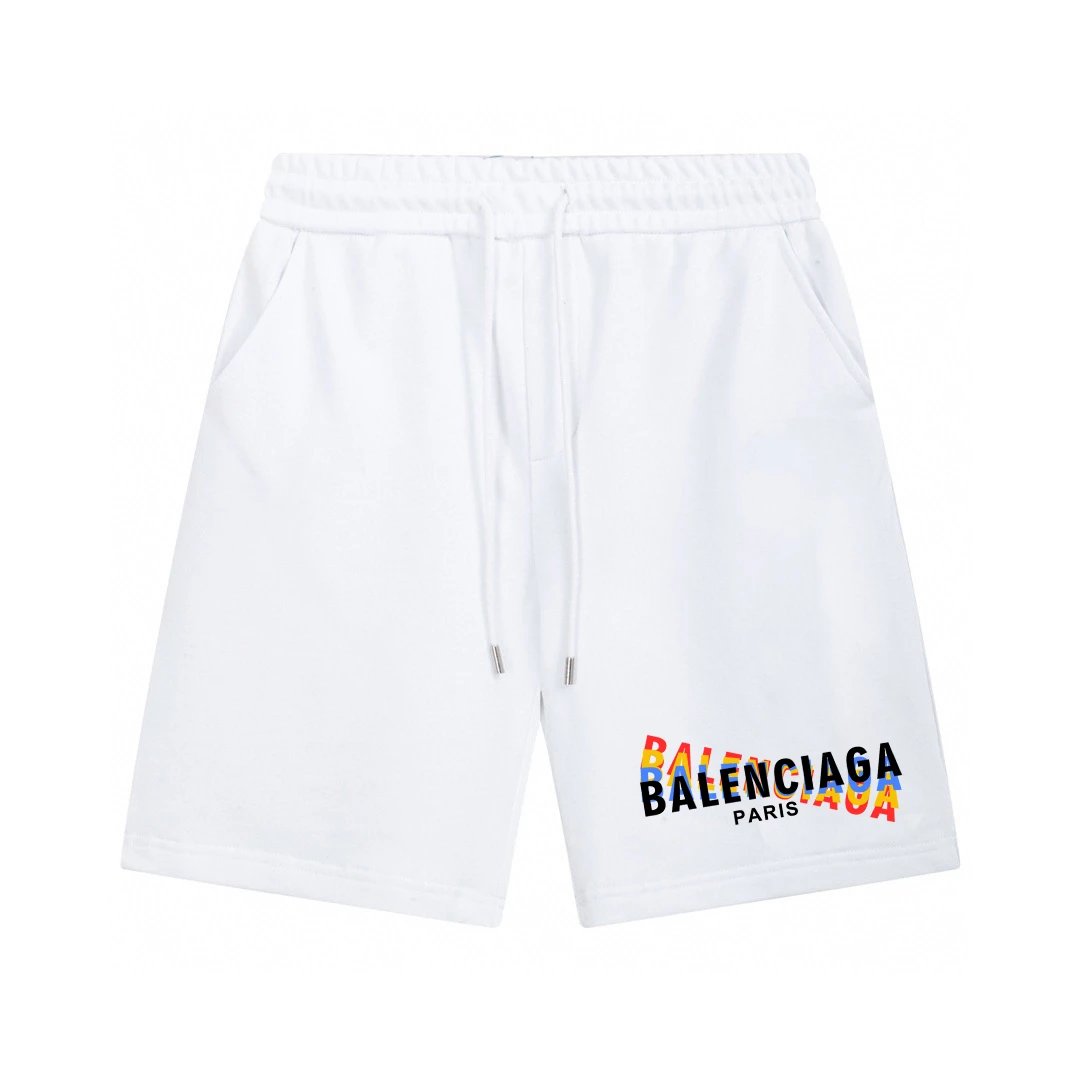 Balenciaga Shorts Drawstring Graphic Logo image 3