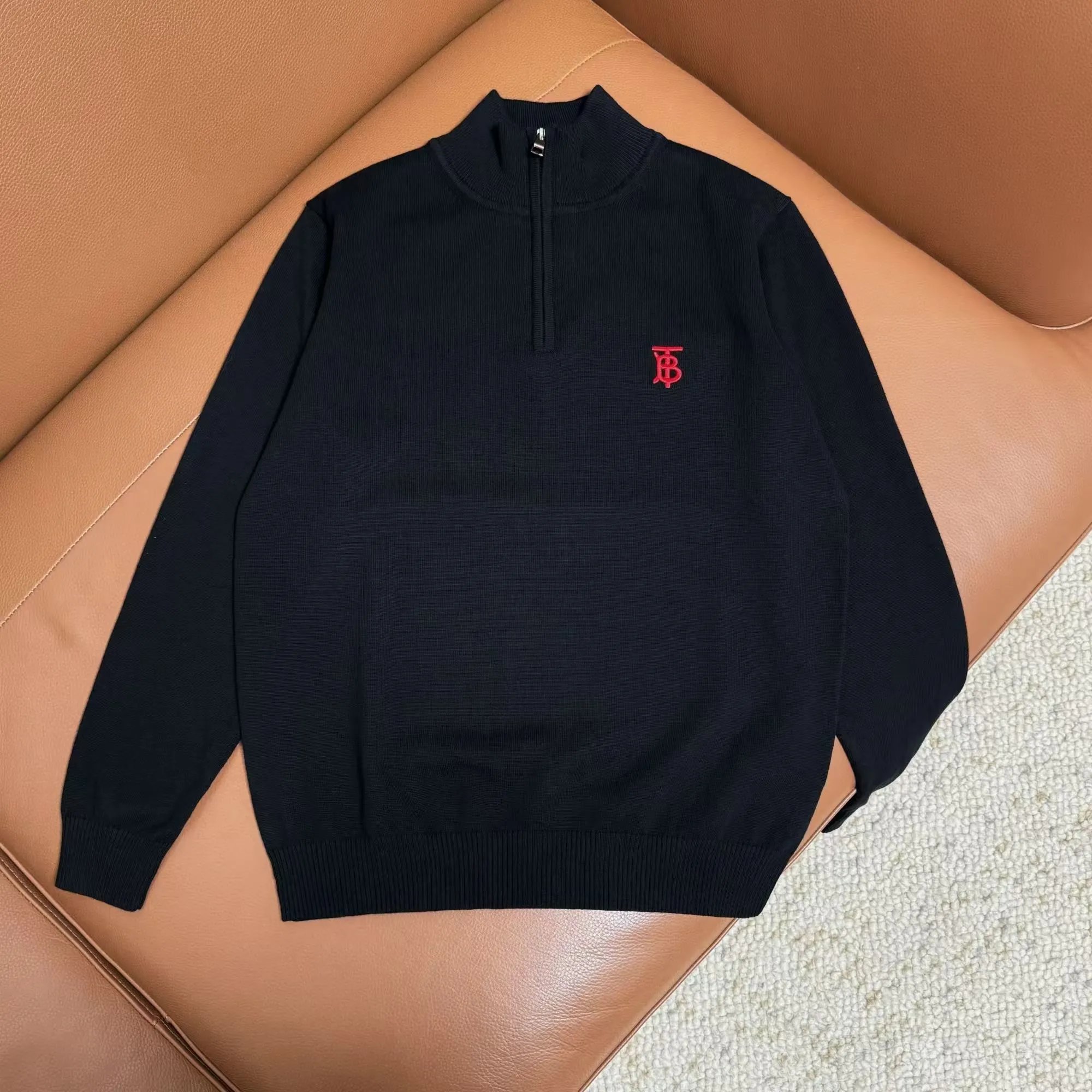 Polo Ralph Lauren Knitwear Full-Zip Mock-Neck Knit Sweater — WXMMJ-25