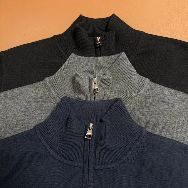 Polo Ralph Lauren Knitwear Full-Zip Mock-Neck Knit Sweater product detail image 51