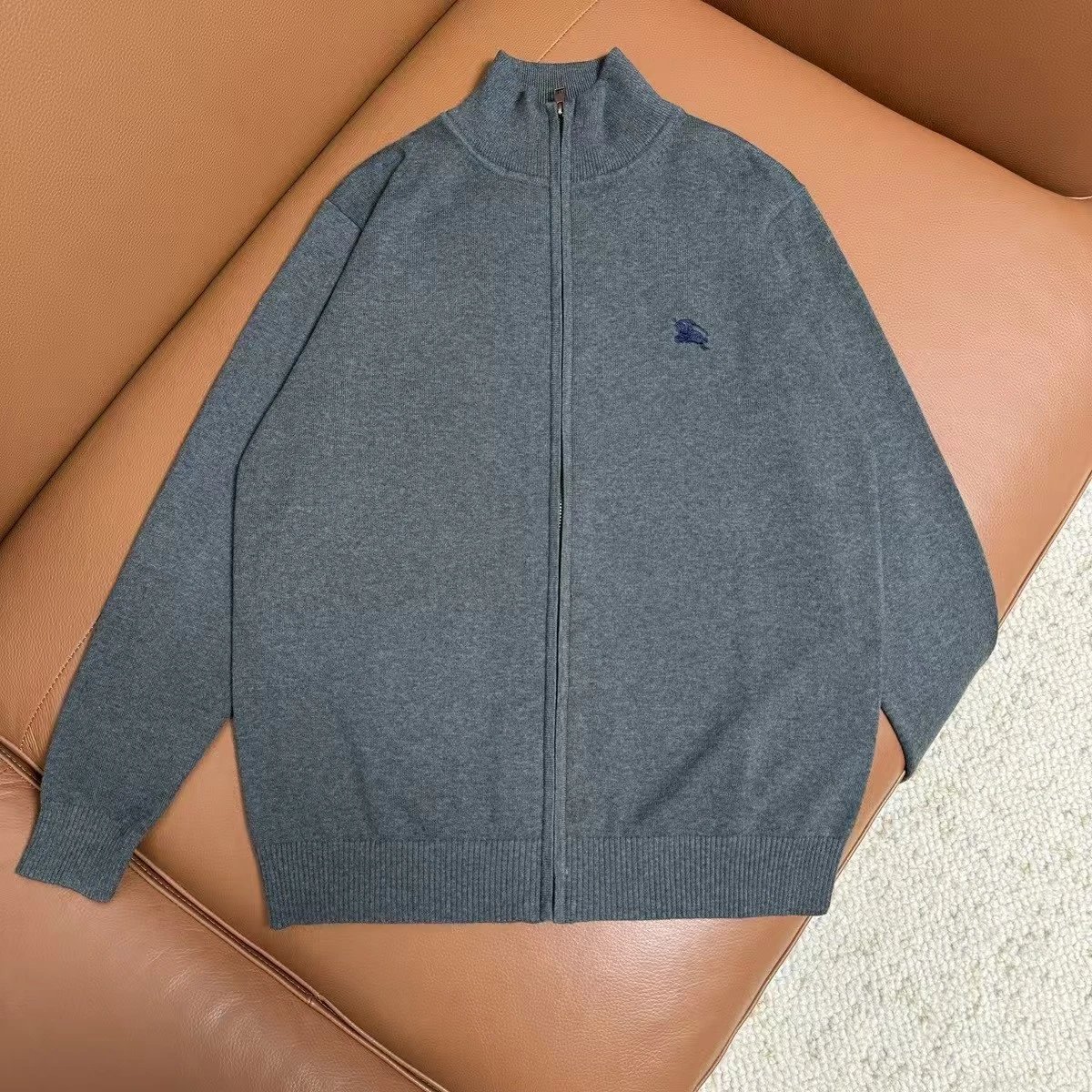 Polo Ralph Lauren Knitwear Full-Zip Mock-Neck Knit Sweater — WXMMJ-14