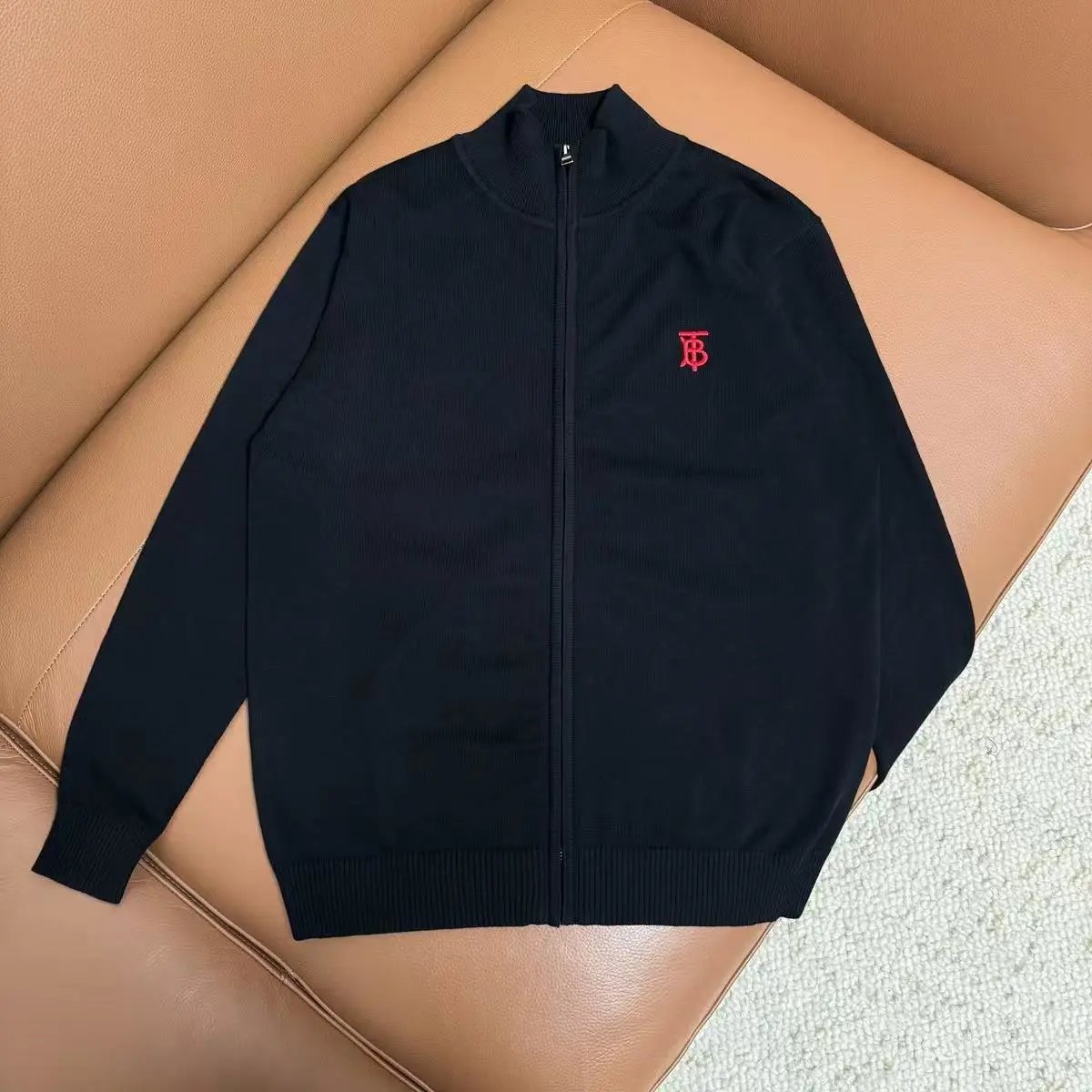Polo Ralph Lauren Knitwear Full-Zip Mock-Neck Knit Sweater — WXMMJ-10