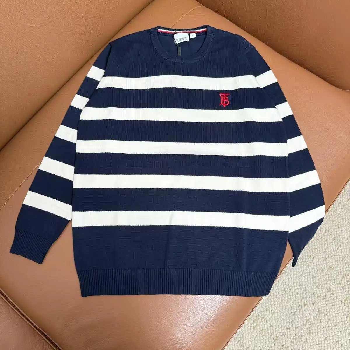 Polo Ralph Lauren Knitwear Crewneck knit sweater with embroidered pony logo — WXMMJ-29