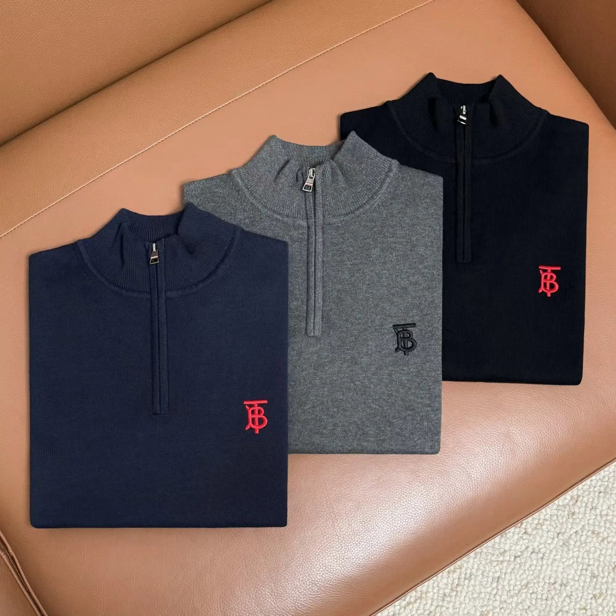 Polo Ralph Lauren Knitwear Full-Zip Mock-Neck Knit Sweater image 5