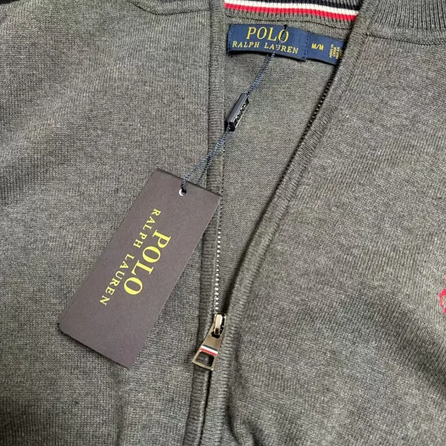 Polo Ralph Lauren Knitwear Full-Zip Mock-Neck Knit Sweater product detail image 7