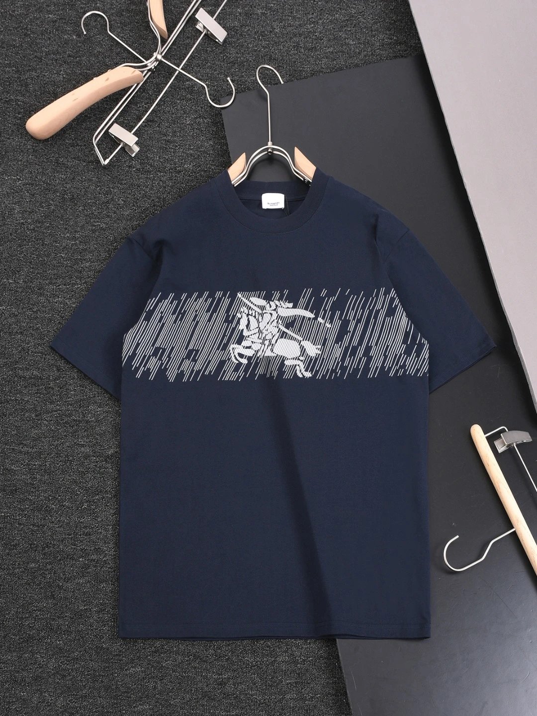 Burberry T-Shirts Short-Sleeve Logo T-Shirt image 9