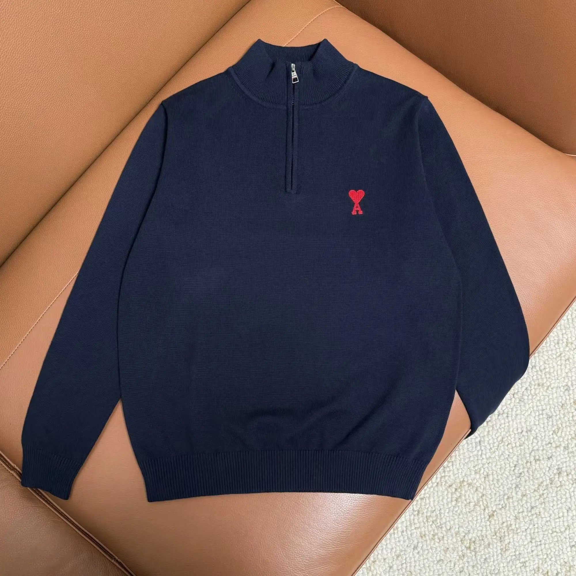 Polo Ralph Lauren Knitwear Full-Zip Mock-Neck Knit Sweater — WXMMJ-24