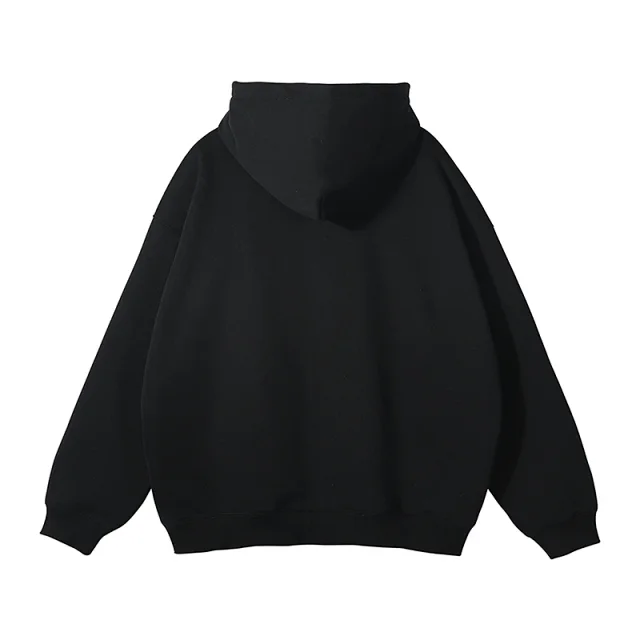 Prada Hoodies & Sweatshirts Zip-Front Hooded Sweatshirt with Kangaroo Pockets product detail image 6