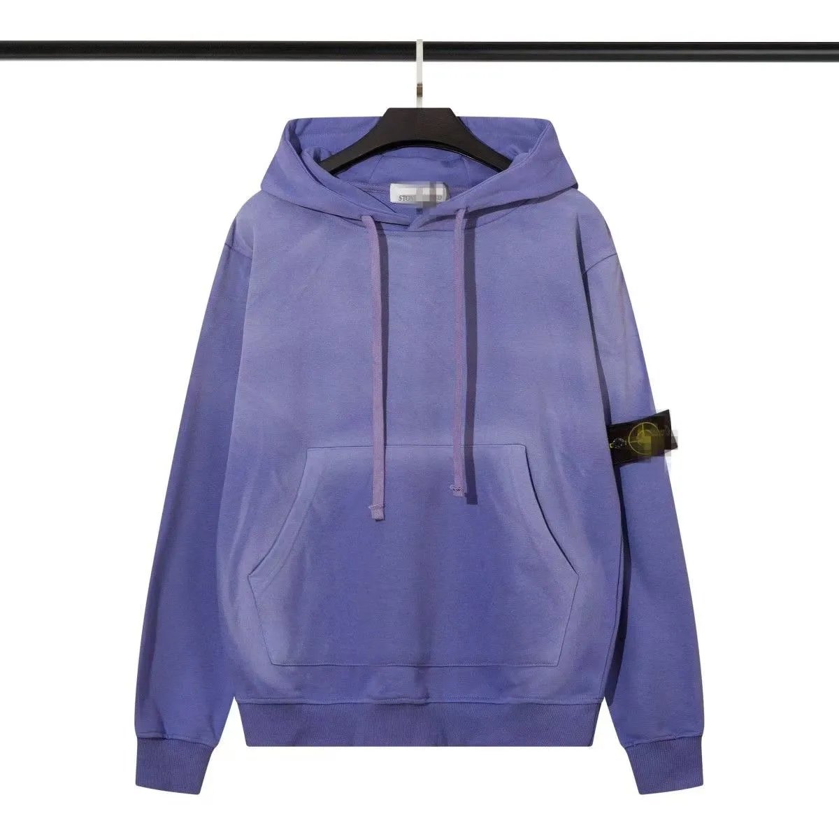 Stone Island Hoodies & Sweatshirts Pullover hoodie with compass badge and kangaroo pocket image 3