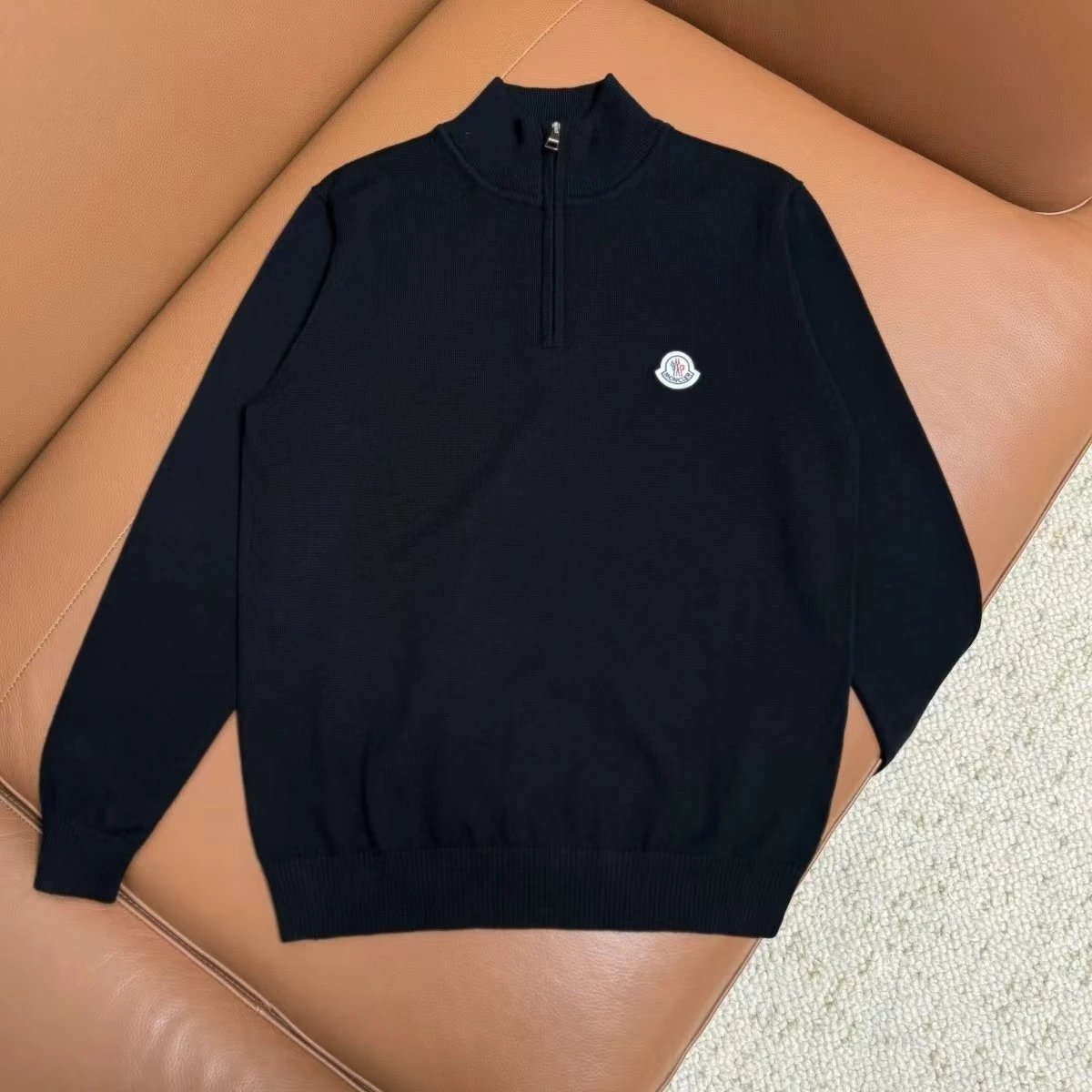 Polo Ralph Lauren Knitwear Full-Zip Mock-Neck Knit Sweater — WXMMJ-19