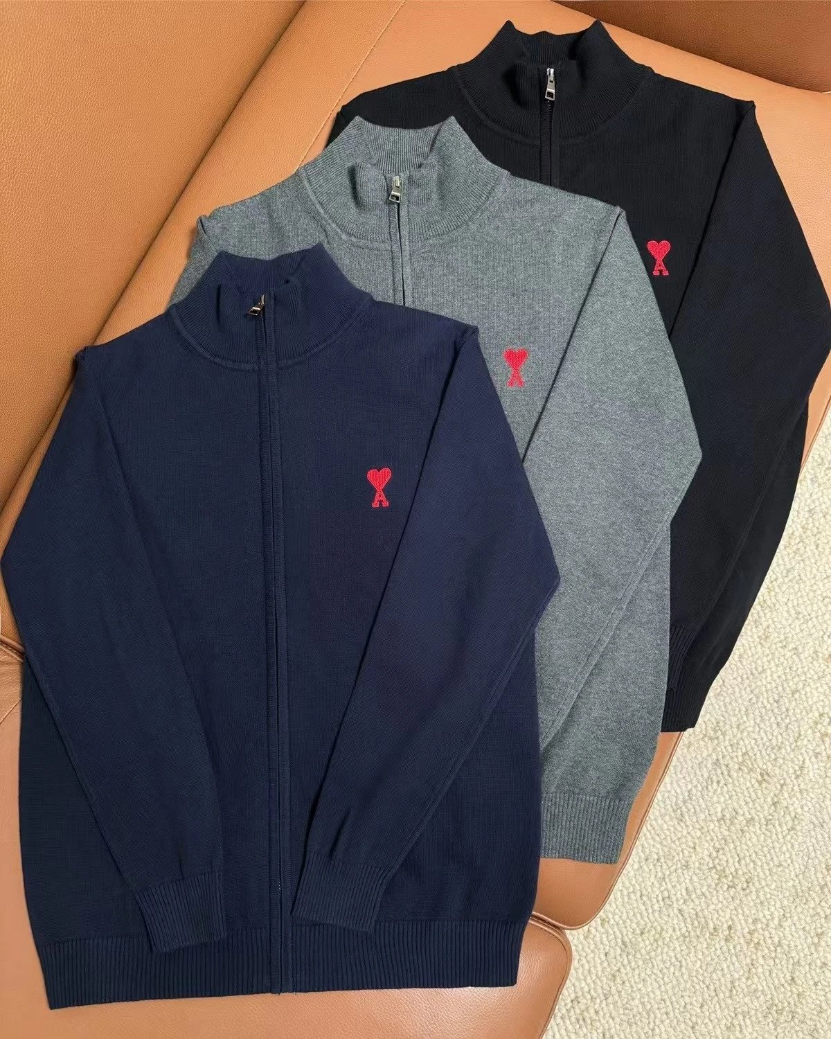 Polo Ralph Lauren Knitwear Full-Zip Mock-Neck Knit Sweater image 10