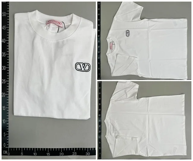 Valentino T-Shirts Logo Short-Sleeve T-Shirt product detail image 2