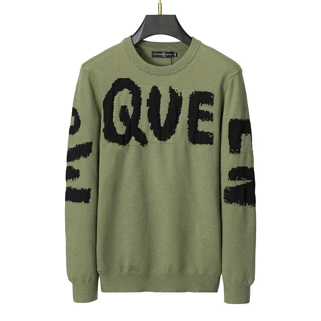 Prada Knitwear Crew-Neck Logo Knit Sweater product detail image 28