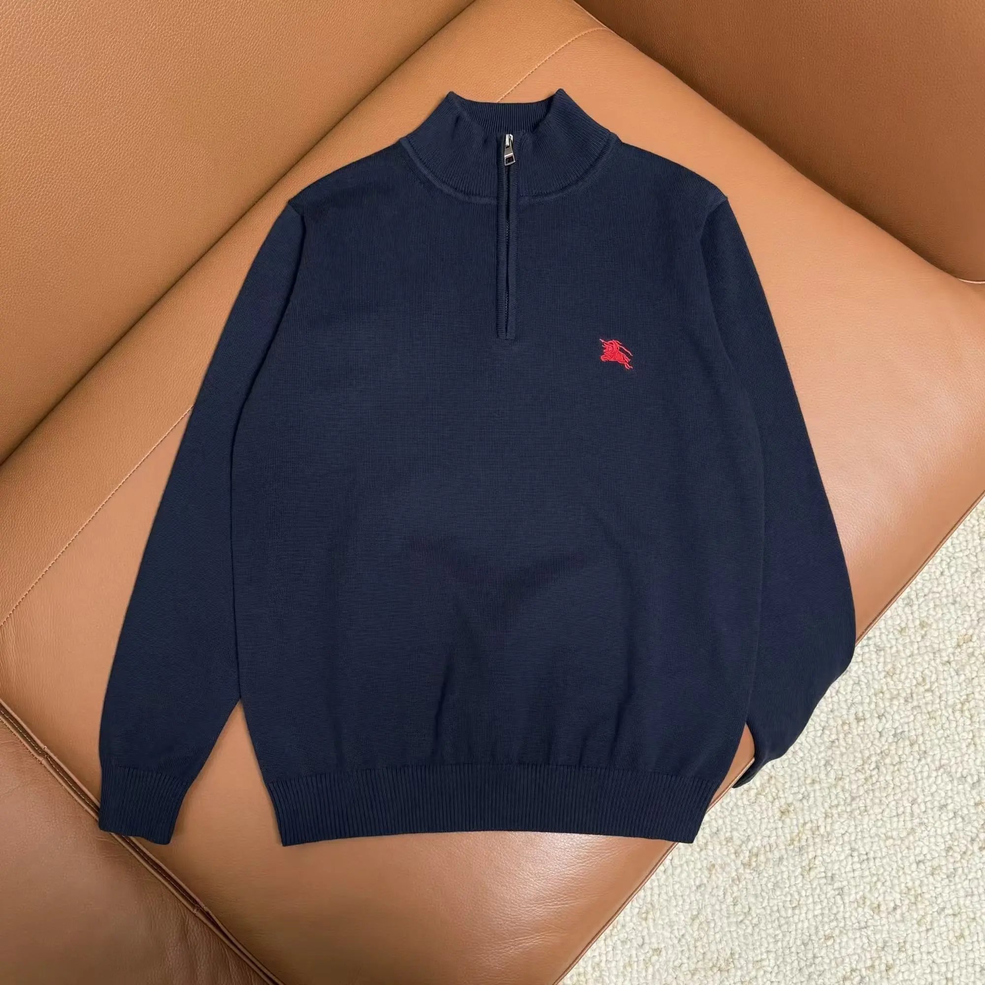 Polo Ralph Lauren Knitwear Full-Zip Mock-Neck Knit Sweater — WXMMJ-30