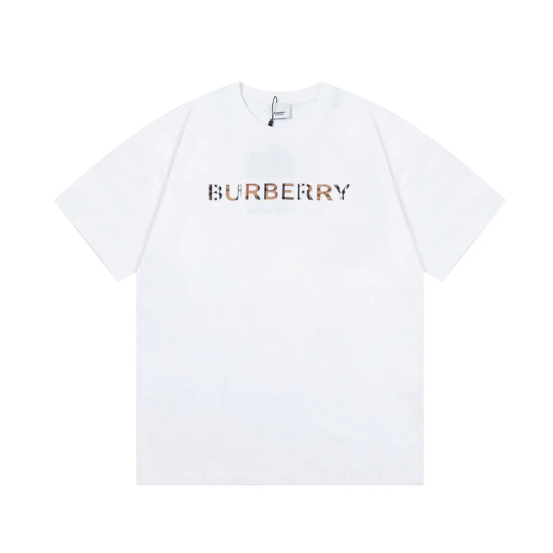 Burberry T-Shirts Short-Sleeve Logo T-Shirt — 34