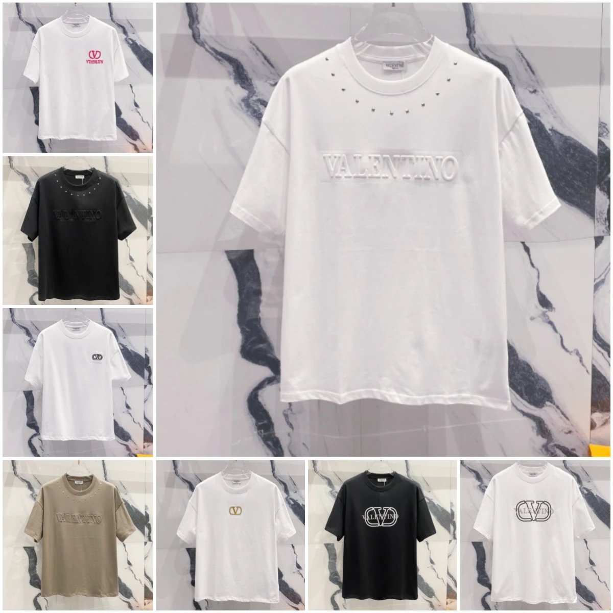 Valentino T-Shirts Logo Short-Sleeve T-Shirt image 1