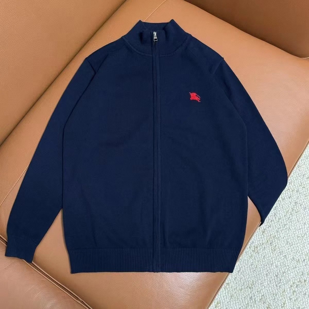 Polo Ralph Lauren Knitwear Full-Zip Mock-Neck Knit Sweater — WXMMJ-15