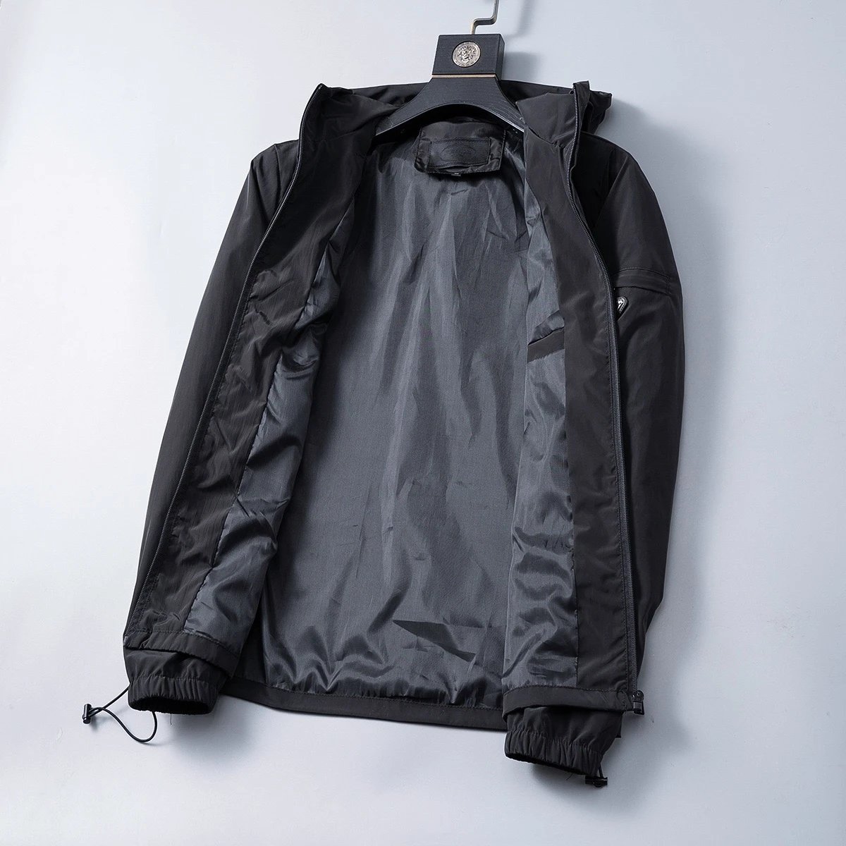 Gucci Jackets Hooded zip-up monogram windbreaker image 8