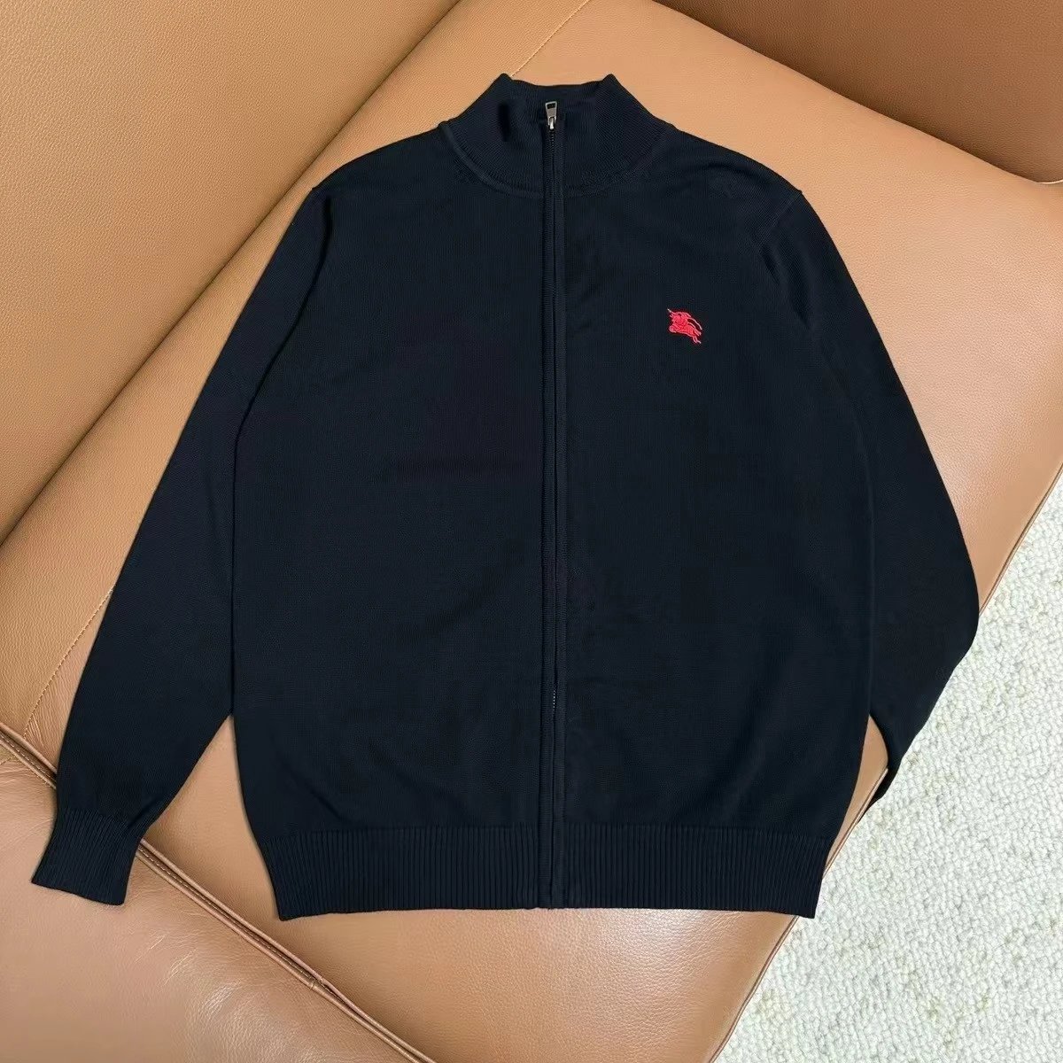 Polo Ralph Lauren Knitwear Full-Zip Mock-Neck Knit Sweater — WXMMJ-13