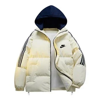 Nike Jackets Hooded quilted puffer jacket product detail image 3