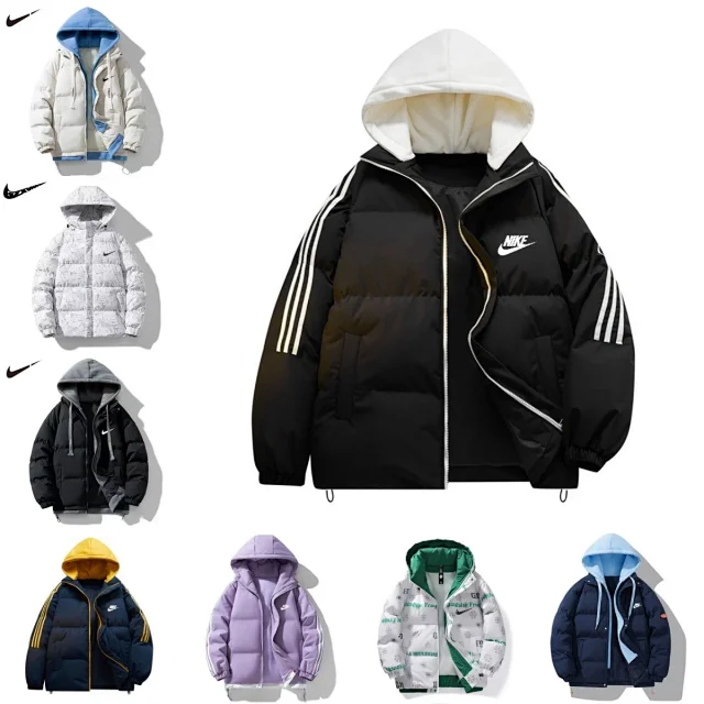Nike Jackets Hooded quilted puffer jacket product detail image 1