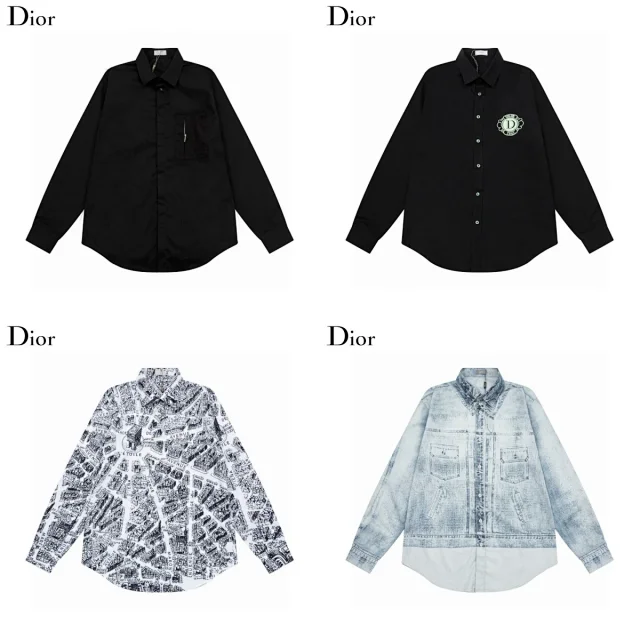 Dior Shirts Long-sleeve button-up shirt product detail image 1