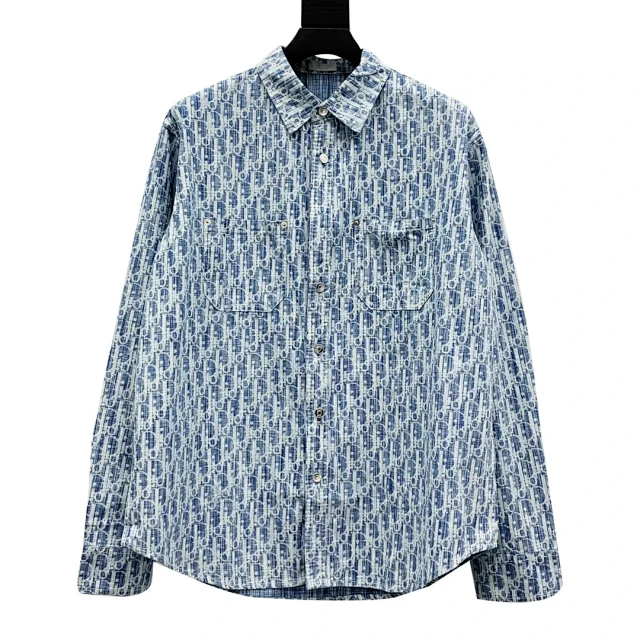 Dior Shirts Long-sleeve button-up shirt product detail image 13
