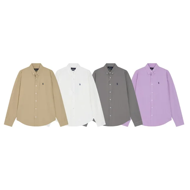 Polo Ralph Lauren Shirts Long-Sleeve Button-Down Shirt with Embroidered Pony Logo product detail image 2