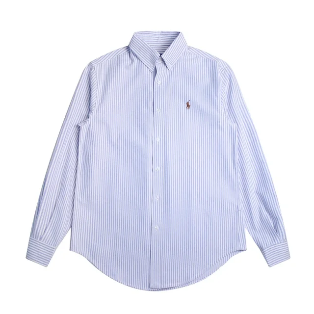Polo Ralph Lauren Shirts Long-Sleeve Button-Down Shirt with Embroidered Pony Logo product detail image 3