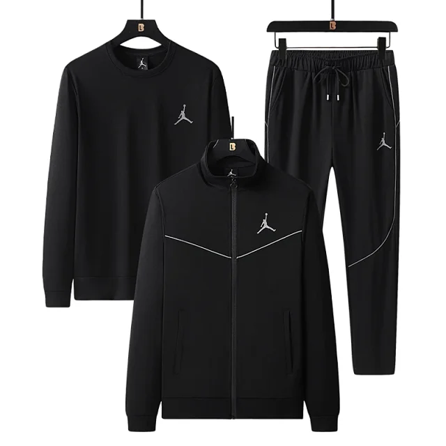 Nike Tracksuits Three-piece tracksuit set with zip hoodie, sweatshirt and jogger trousers product detail image 8