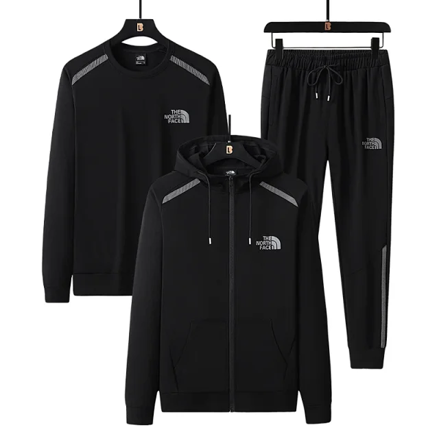 Nike Tracksuits Three-piece tracksuit set with zip hoodie, sweatshirt and jogger trousers product detail image 4