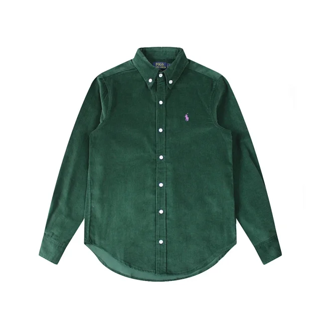 Polo Ralph Lauren Shirts Long-Sleeve Button-Down Shirt with Embroidered Pony Logo product detail image 9