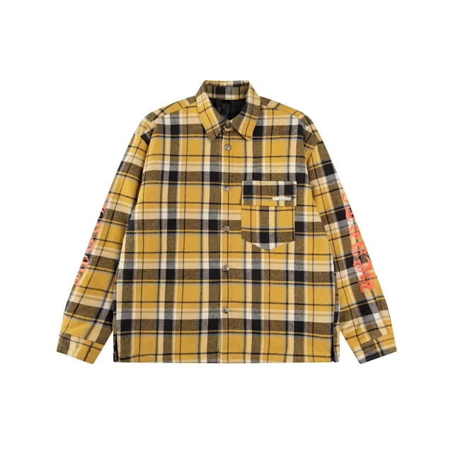 Unbranded Shirts Plaid Button-Up Long-Sleeve product detail image 10