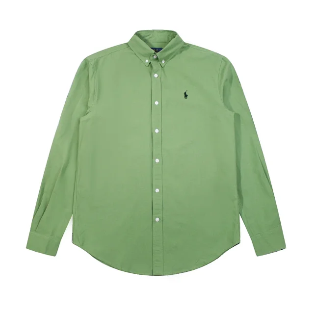 Polo Ralph Lauren Shirts Long-Sleeve Button-Down Shirt with Embroidered Pony Logo product detail image 6