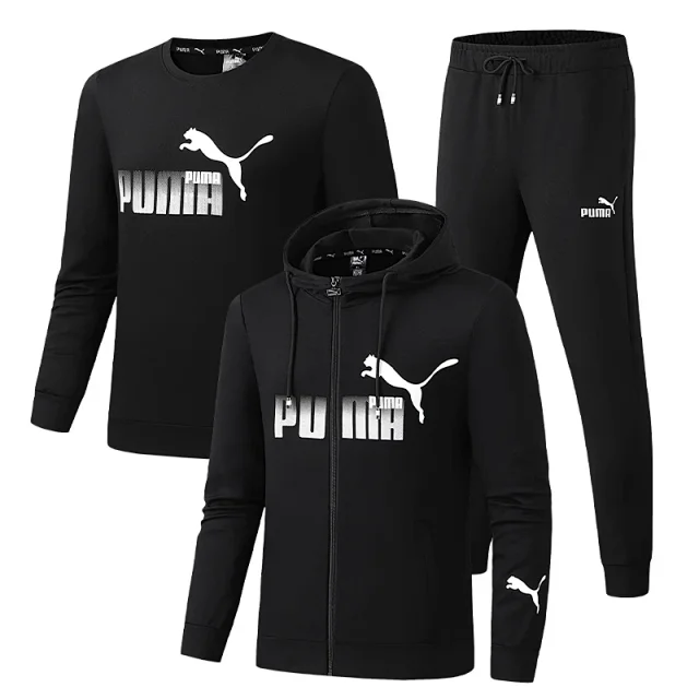 Nike Tracksuits Three-piece tracksuit set with zip hoodie, sweatshirt and jogger trousers product detail image 2
