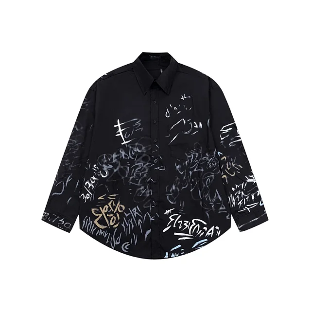 Balenciaga Shirts Long-Sleeve Button-Up Shirt product detail image 10
