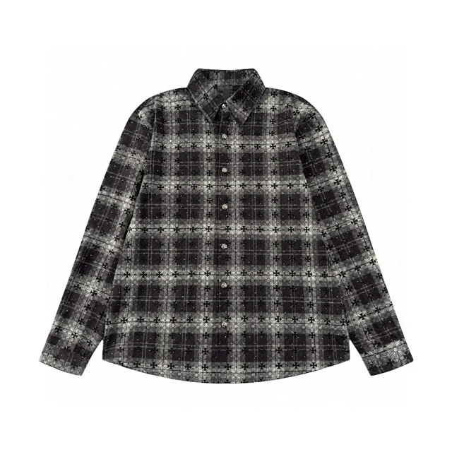 Unbranded Shirts Plaid Button-Up Long-Sleeve product detail image 13