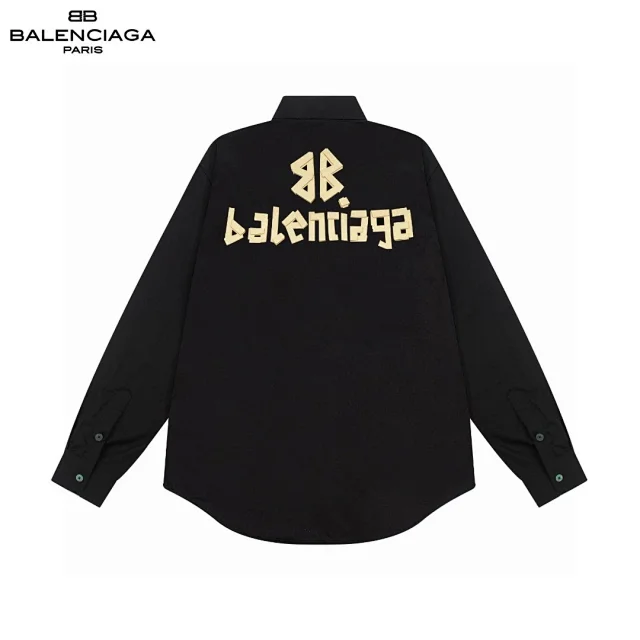 Balenciaga Shirts Long-Sleeve Button-Up Shirt product detail image 8