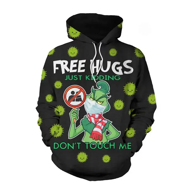 Unbranded Tracksuits Christmas Print Hoodie and Jogger Set product detail image 11