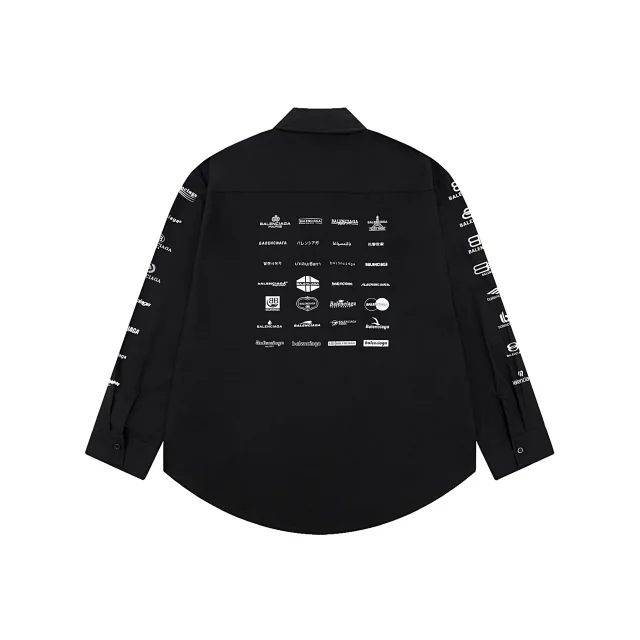 Balenciaga Shirts Long-Sleeve Button-Up Shirt product detail image 12