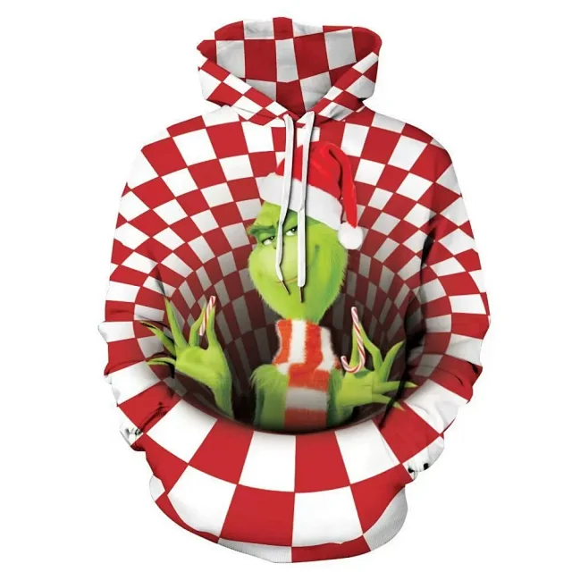 Unbranded Tracksuits Christmas Print Hoodie and Jogger Set product detail image 13