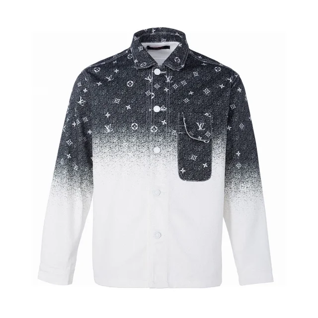 Louis Vuitton Jackets Monogram and patchwork denim jacket product detail image 5