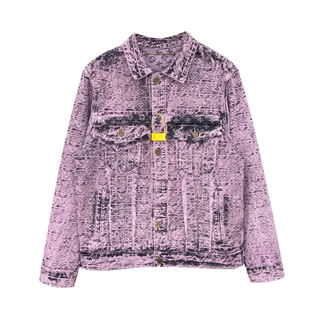 Louis Vuitton Jackets Monogram and patchwork denim jacket product detail image 14