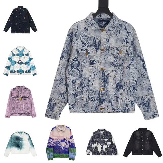 Louis Vuitton Jackets Monogram and patchwork denim jacket product detail image 1