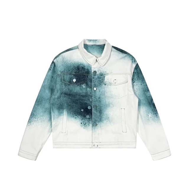 Louis Vuitton Jackets Monogram and patchwork denim jacket product detail image 10