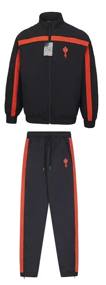 Design Tracksmith Windbreaker and Joggers Beige-Light Blue Tracksuit product detail 15 in Litbuy spreadsheet finds