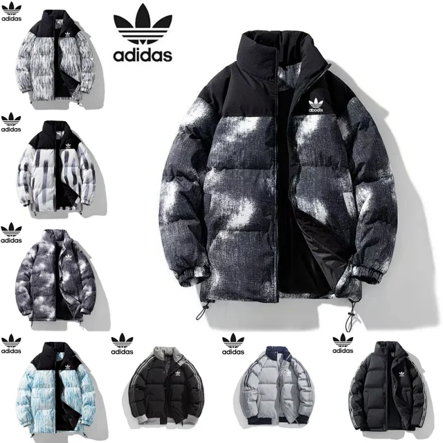 Unbranded Down Jackets High-neck quilted color-block puffer product detail image 1