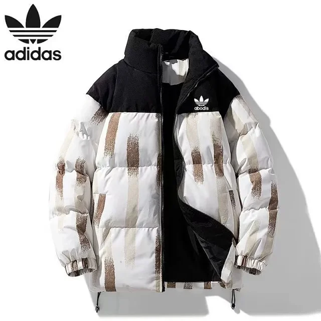 Unbranded Down Jackets High-neck quilted color-block puffer product detail image 6