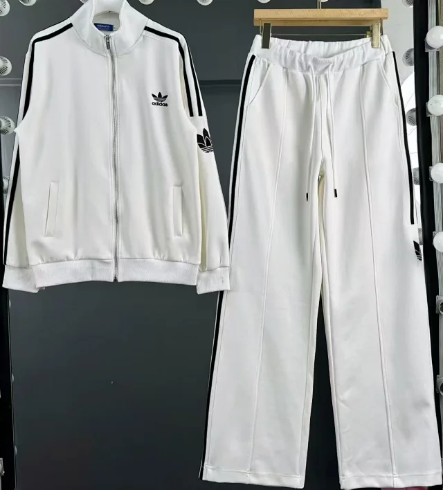 Adidas Matching Sets Zip-Up Track Jacket and Joggers Set product detail image 11