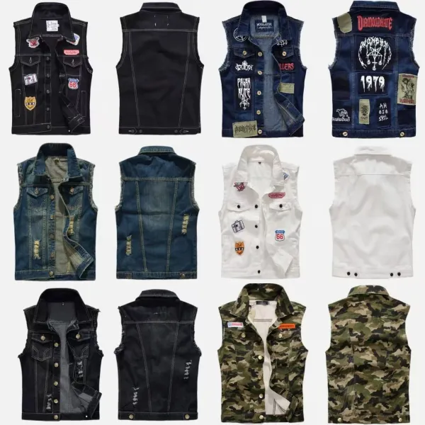 Design 808 Camo Print Sleeveless Vest Outerwear.vest - 3